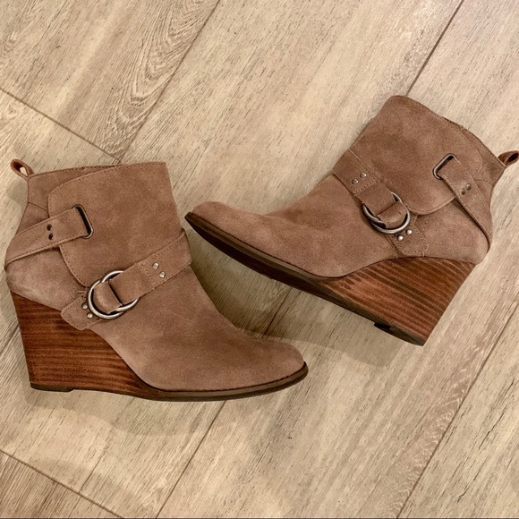 Lucky Brand Shoes - Lucky Brand Yerik Wedge Bootie